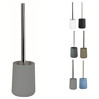 ESCOBILLA DE BAÑO Y SOPPORTE NORDEN GRIS 428C