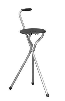 HOMECRAFT Tripod Folding Walking Stick Seat