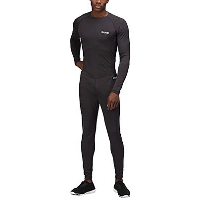 Regatta Bamley Homme Legging de Compression Compression Pantalon extérieur - Cendre - 48