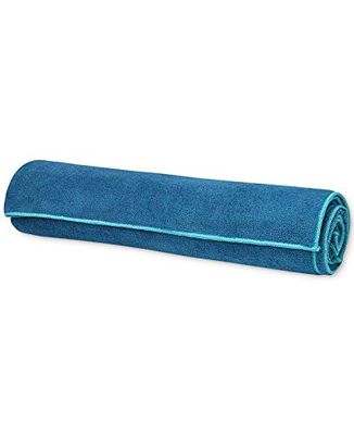 Gaiam Stay Put Yoga Handdoek Mat Grootte Yogamat Handdoek (Past Over Standaardgrootte Yogamat - 68" L x 24" W), Meer