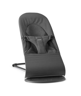 BabyBjörn Balance Soft hangmat, stof/jersey, Tri-Fabric, donkergrijs