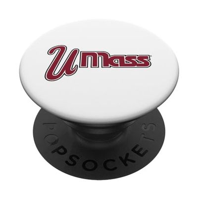NCAA UMass - Universidad de Massachusetts - UMASVIN1001 PopSockets PopGrip Adhesivo