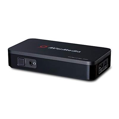 AVerMedia EZRecorder ER330.4K Pass-Through et 1080p Enregistreur HDMI PVR Enregistreur horaire Enregistreur IR-Blaster Édition sans PC Installation Facile Noir