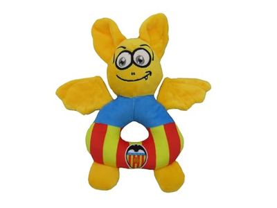 CyP Brands Valencia, rammelaar, babyaccessoires, pluche, pop, geel, officieel product