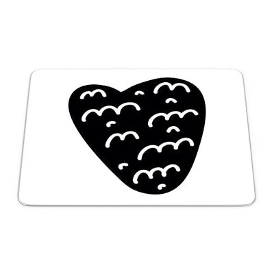 Bonamaison, Rectangle Pop Art Digital Printed Mouse Pad, Non-Slip Base, for Office and Home, Size: 22 x 18 cm