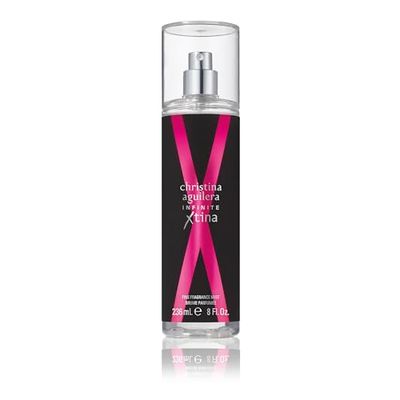 Christina Aguilera INFINITE XTINA, Brume parfumée, Vaporisateur Femme, Senteur élégante, boisée et fruitée, cheveux et corps