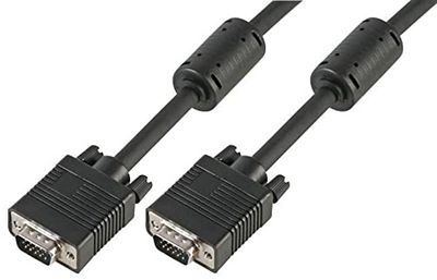Pro Signal PSG90715 SVGA HD15 Male to Male Monitor Lead, All Pins Connected, 15m, Black