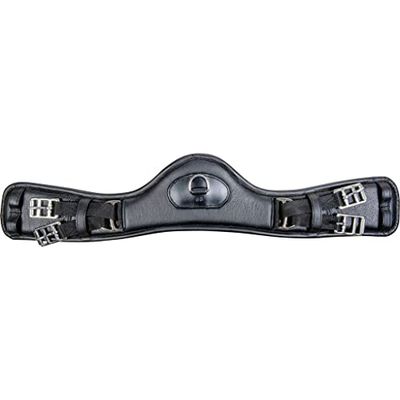 HKM Dressage Anatomic 9100 - Tracolla per sella, colore: nero, 65