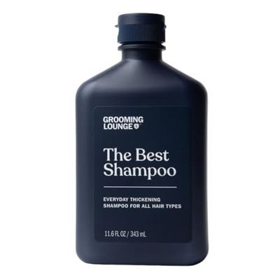 Grooming Lounge the Best Shampoo - Gently Cleanses - Adds Thickness and Volume - Balances and Moisturizes the Scalp - Helps Maintain Manageable Locks - Refreshing Scent - Tingling Sensation - 11.6 oz
