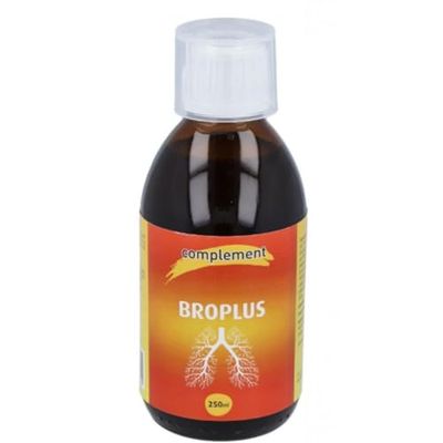 COMPLEMENT Broplus, Jarabe, Equinacea, Propolis, Tomillo, Eucalipto y Pino - 250 ml
