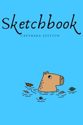 Capybara Sketchbook: Limited edition