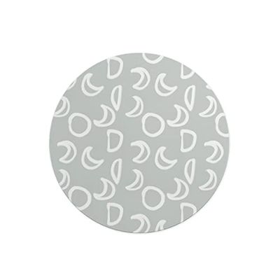 Questo Casa, Round Digital Printed Mouse Pad, Non-Slip Base, for Office and Home, Diameter:22cm