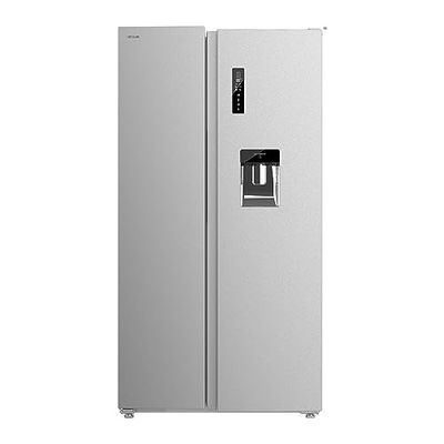 Cecotec Frigorífico Americano de 559 Litros Bolero CoolMarket SBS 562 Inox D. 177 cm de Alto y 90 cm Ancho, Clase D, Sistema Multi Air Flow, Total No frost, Motor Inverter Plus