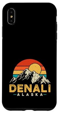 Denali Vintage Retro Alaska National Park Case for iPhone XS Max