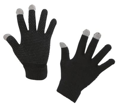 Kerbl MagicTouch Gants d'équitation Noir