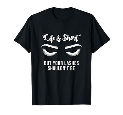 Eyelash Artist Girl Makeup Lash Lady Gift T-Shirt