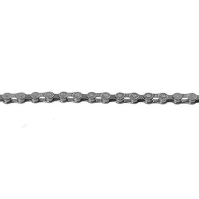 KMC 12nr DLC Black, Catena Z8 Grey a 8 velocità, 1/2" x 3/32", 114 Maglie, Grigio Unisex-Adulti