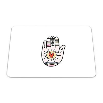 Bonamaison, Tapis de Souris Rectangle Imprimé Numériquement, Fond Antidérapant, pour Bureau et Maison, Taille: 22x18cm