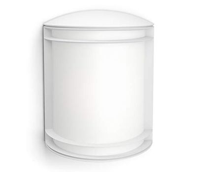 Philips 1732031p3 Antelope Lampada da parete in vetro bianca 6 W 230 V 4000 K 206 mm x 96 mm x 254 mm (10 ")