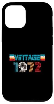 Custodia per iPhone 15 Pro Vintage 1972 Originale Retro Vintage Birthday Limited Edition