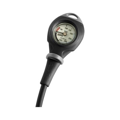 Mares Mission Instrument MISSION 1 - Manometro metallico da immersioni, Adulto, Unisex