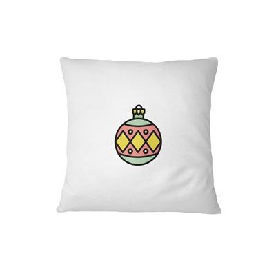 Bona Basics, Funda de cojín Decorativa, decoración del hogar, para sofá, cafetería, Tamaño: 45X45 cm, Color: Blanco