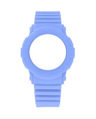 Watx Siliconen armband, model Hammer Chameleon/blauw/38 mm, artikelnummer COWA2511., 50 hojas, strepen