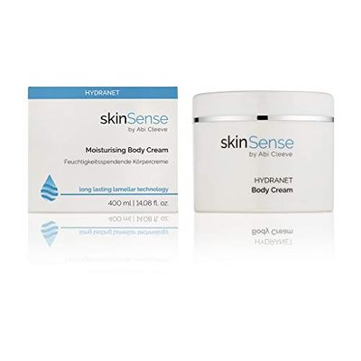 SkinSense Hydranet Body Cream 400ml, Deep Moisture Body Lotion, Body Moisturiser for Men and Women, Intense Moisturiser for Dry Skin, Hydrating Skin Care