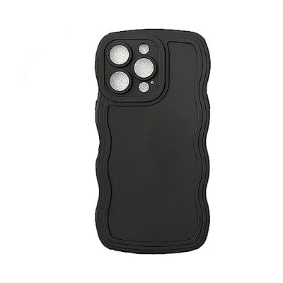 iPhone 14 Pro silikonskal 6,1 tum helkropp stötsäkert fodral med ultratunt foder kompatibelt med Apple iPhone 14 Pro – svart