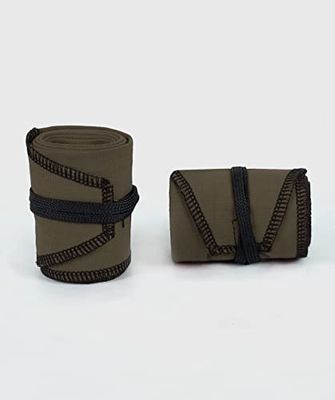 STAMINA FITNESS Stijve polsbandages legergroen