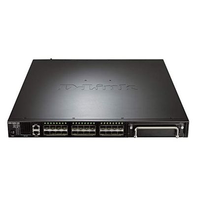 D-link DXS-3600-32S/SI - Switch 10 GbE Gestionable Layer 3 Stackable (24 Puertos 10 GbE SFP+ con 1 Ranura de expansión, Fuente de alimentación redundante y 3 módulos de Ventilador Hot-Swap, 1U)