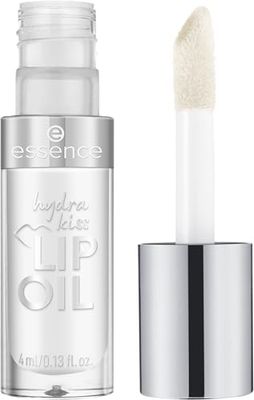 Essence Hydrakyss Lip Oil, Läppglans, Moisturizing/Hydrating, Caring, With Oils, Shiny, Dewy, 4Ml