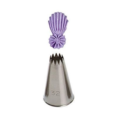 Decora 0263032 Cornetto Blisterato Stella Aperta N 32
