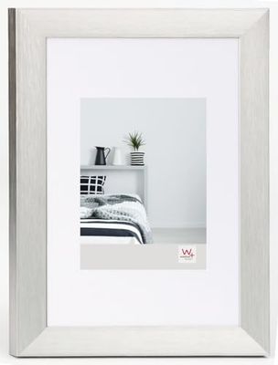 Walther Design Cadre Photo argenté 40 x 50 cm Aluminium Aluline AL050S
