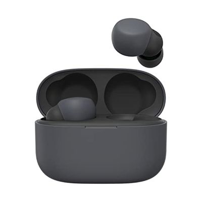 Sony LinkBuds S Volledig draadloze Noise Cancelling oordopjes - Ultralicht voor optimaal comfort met kristalheldere gesprekskwaliteit - Tot 20 uur batterijduur met oplaadcase - Zwart