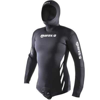 Mares Apnea Instinct 50 Jacket - Giacca muta per apnea 5mm in neoprene spaccato open cell, Adulto, Uomo S2