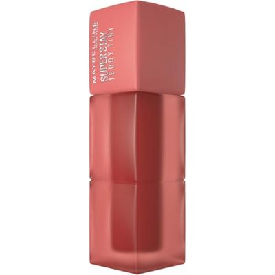 Maybelline New York Superstay Teddy Tint, Up To 12 Hour Blurred Matte, Plush Comfort, Longwear, Transferproof, Vegan, Color 15 Skinnydip