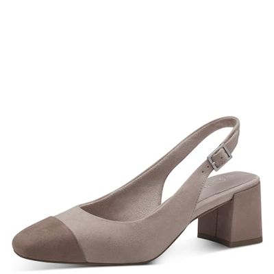 MARCO TOZZI Women's 2-29610-42 Sling, Powder Comb, 5.5