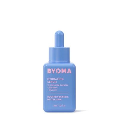 BYOMA Hydrating Serum (30ml) Moisturising Face Serum with Squalane and Ceramides for Glowing, Dewy Skin - Deep Hydration and Barrier Support