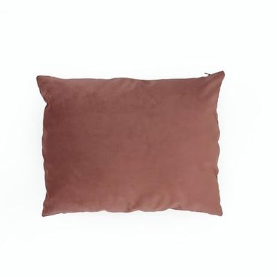 COJIN 50X40 TERCIOPELO ROSA
