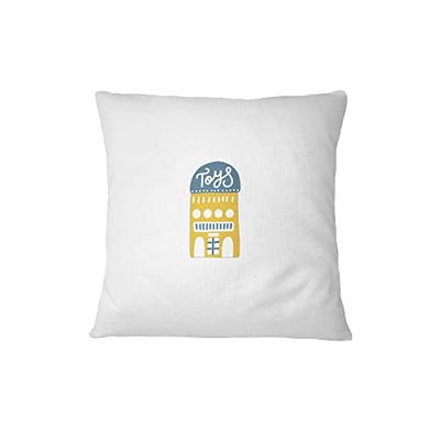 Questo Casa Dekorativt kuddöverdrag, dekorativt örngott, heminredning, för soffa, kafé, storlek: 45 x 45 cm – designad och tillverkad i Turkiye