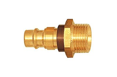 RIEGLER 107688-248.66 NW 7,8 - Pezón inconfundible (latón desnudo, G 3/8 AG), color marrón