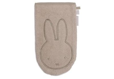 Jollein Miffy Gants de toilette pour bébé - En tissu éponge - 27 x 16 cm - 100% coton - Gant de toilette pour bébé - Certifié Oeko-Tex - Collection Miffy