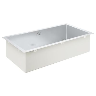 GROHE K700 | 1 vasca | Lavello da cucina - sopratop o filotop |include: piletta automatica, sifone, set di installazione | Acciaio inox | 31580SD1