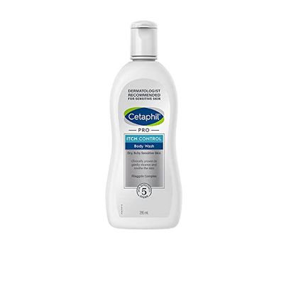 CETAPHIL Limpiador Corporal Diario PRO ITCH CONTROL 295ml, gel de ducha para Pieles Atópicas y muy sensibles