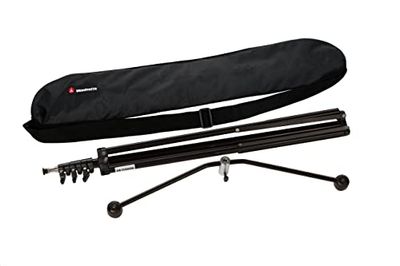 Manfrotto LL LB1121 Supporto per fondale fotografico per fotografia e registrazione video, Nero