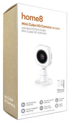 Home8 H8-IPC2202 Cube IP Telecamera, Bianco