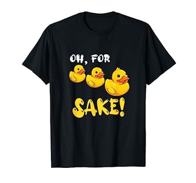 Para los patos Sake Rubber Ducky Gift Camiseta