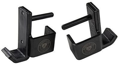 Signature Fitness Sf-jhook33 Ganchos en J, Unisex Adulto, Negro