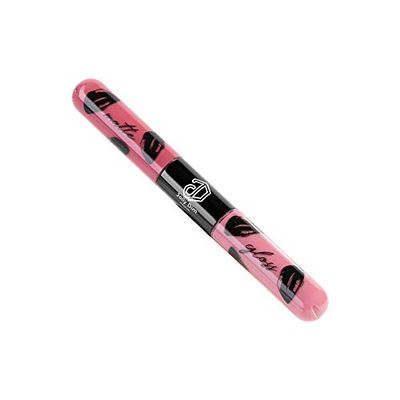 Jolly Dim by Inglot Kit de maquillage 2-en-1 pour lèvres, à effet mat et brillant, Rose vif 3. Encre pour lèvres Mûre 3 et gloss Rose vif 1